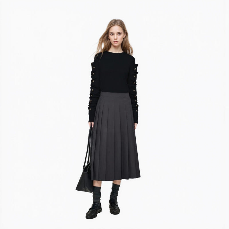 25ss Lady Yangzi wool knitted sweater for autumn and winter