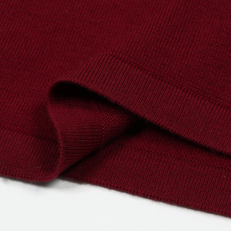 25ss High-neck sleeveless wool knitted dress for autumn and winter