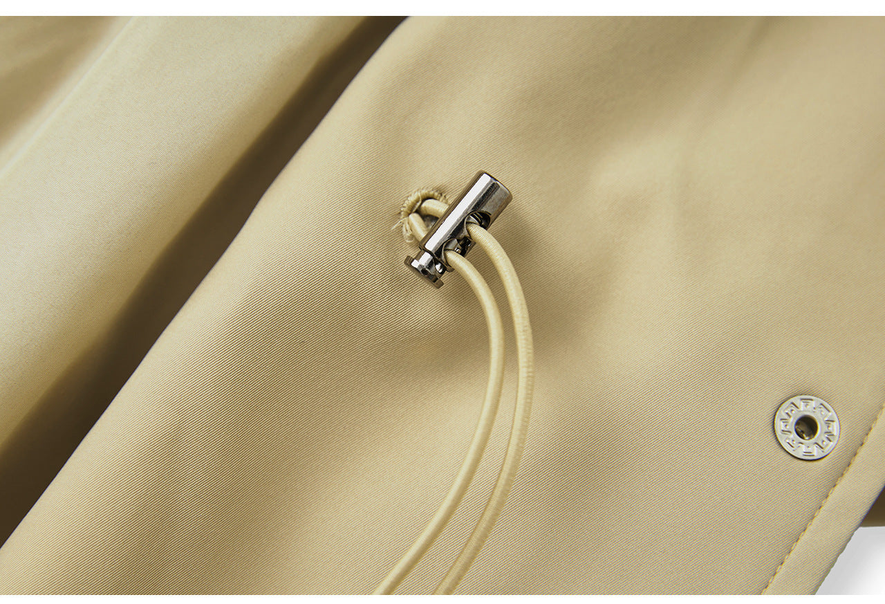 25ss A cinched waist and elegant commuter trench coat