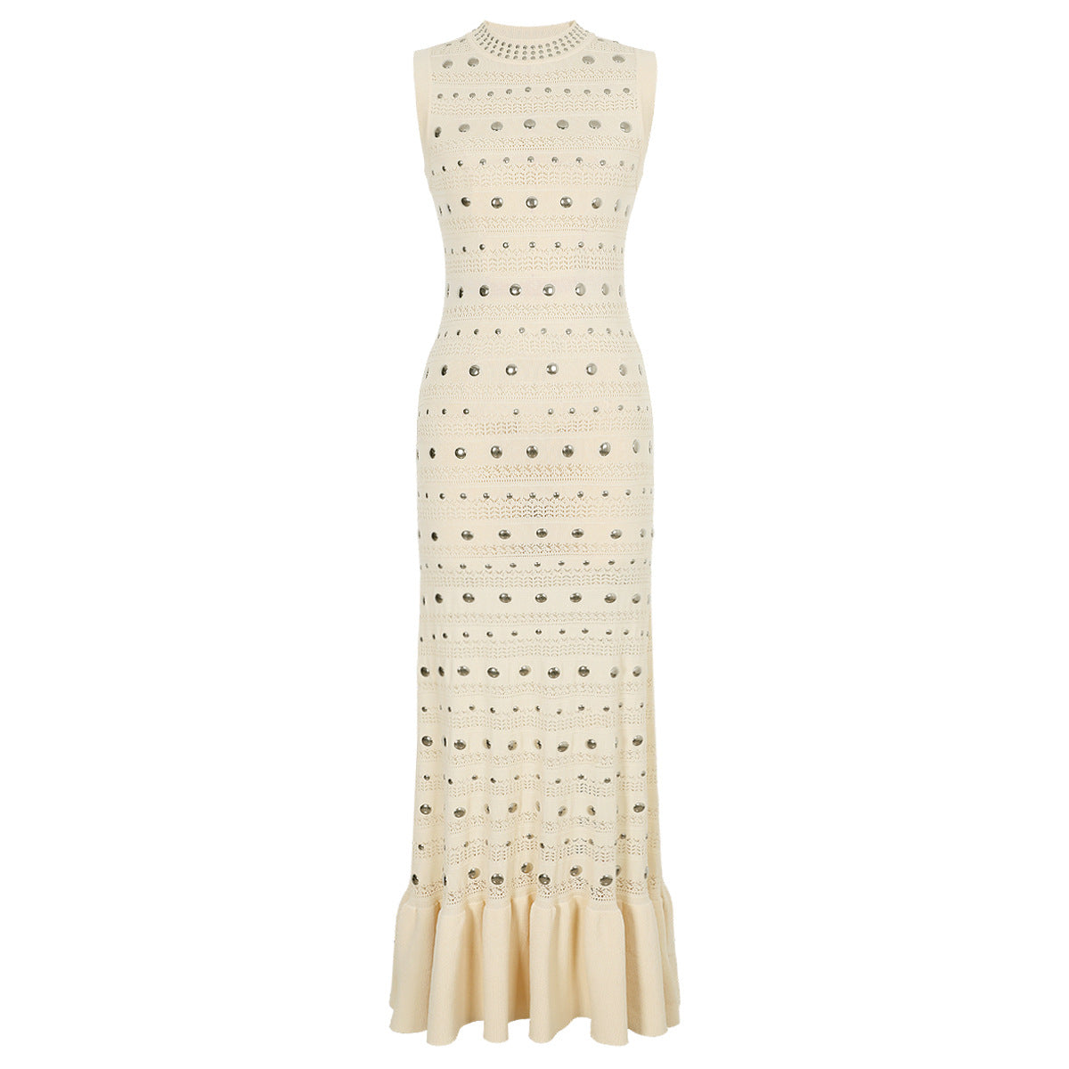 25ss Sleeveless, versatile and form-fitting long dress