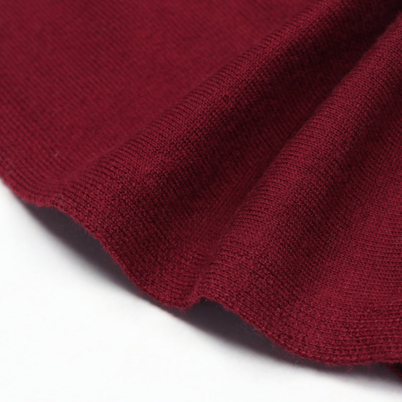 25ss Elegant sleeveless wool dress for ladies in autumn and winter