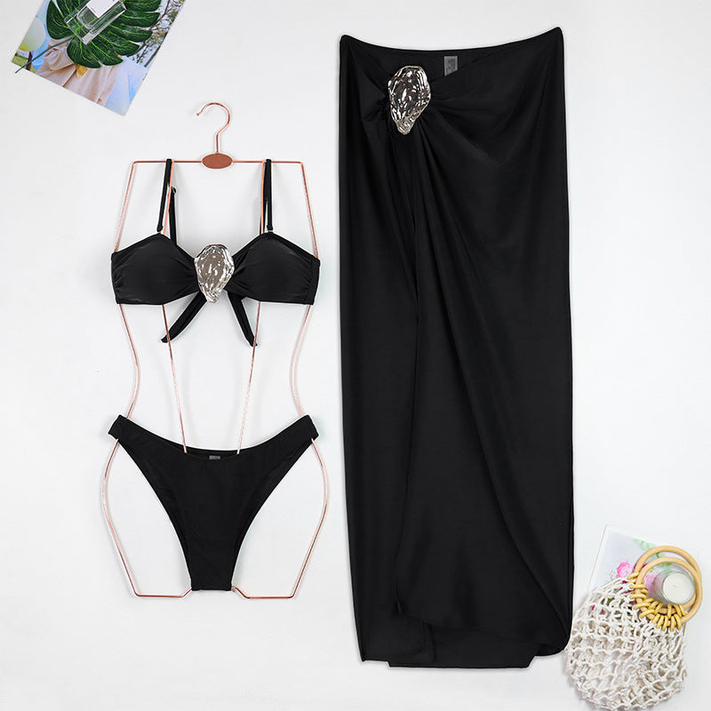 25SS European and American sexy two-piece swimsuit women