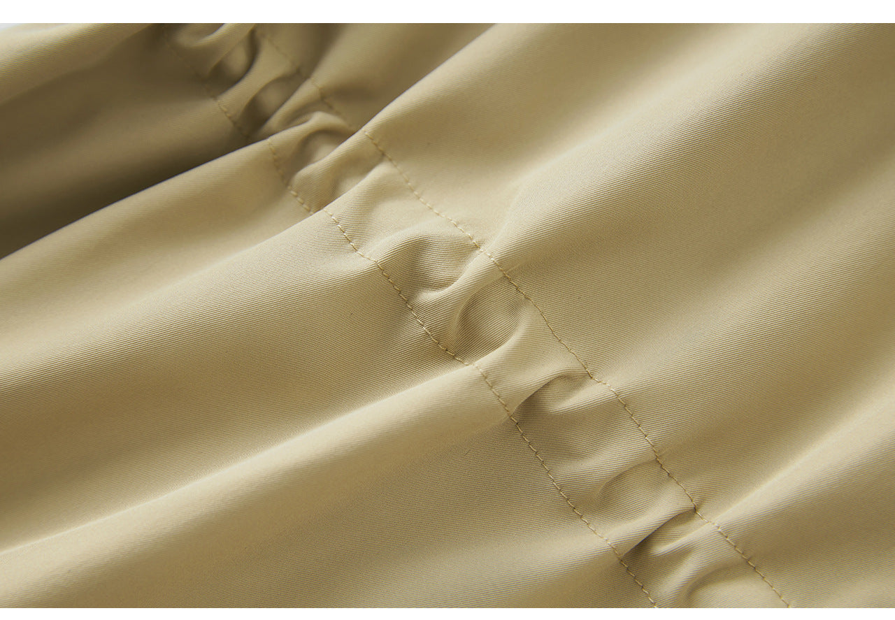 25ss A cinched waist and elegant commuter trench coat