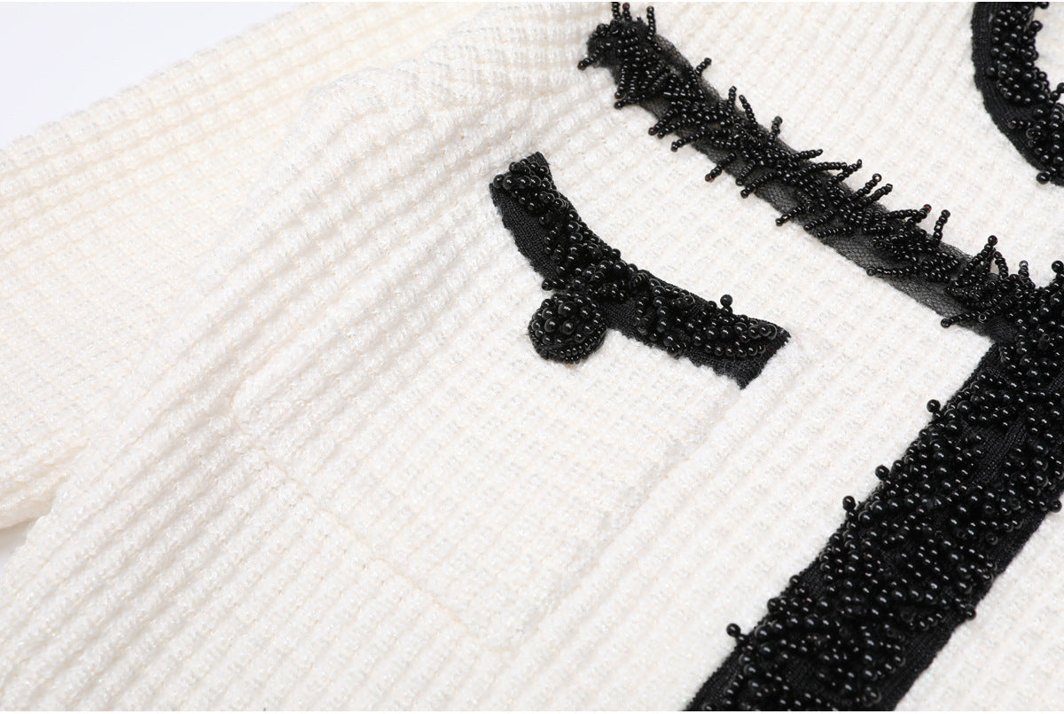 25ss European and American autumn and winter knitted dresses