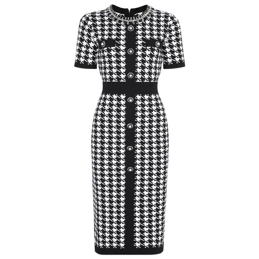 25ss Knitted versatile, slimming and figure-hugging dress
