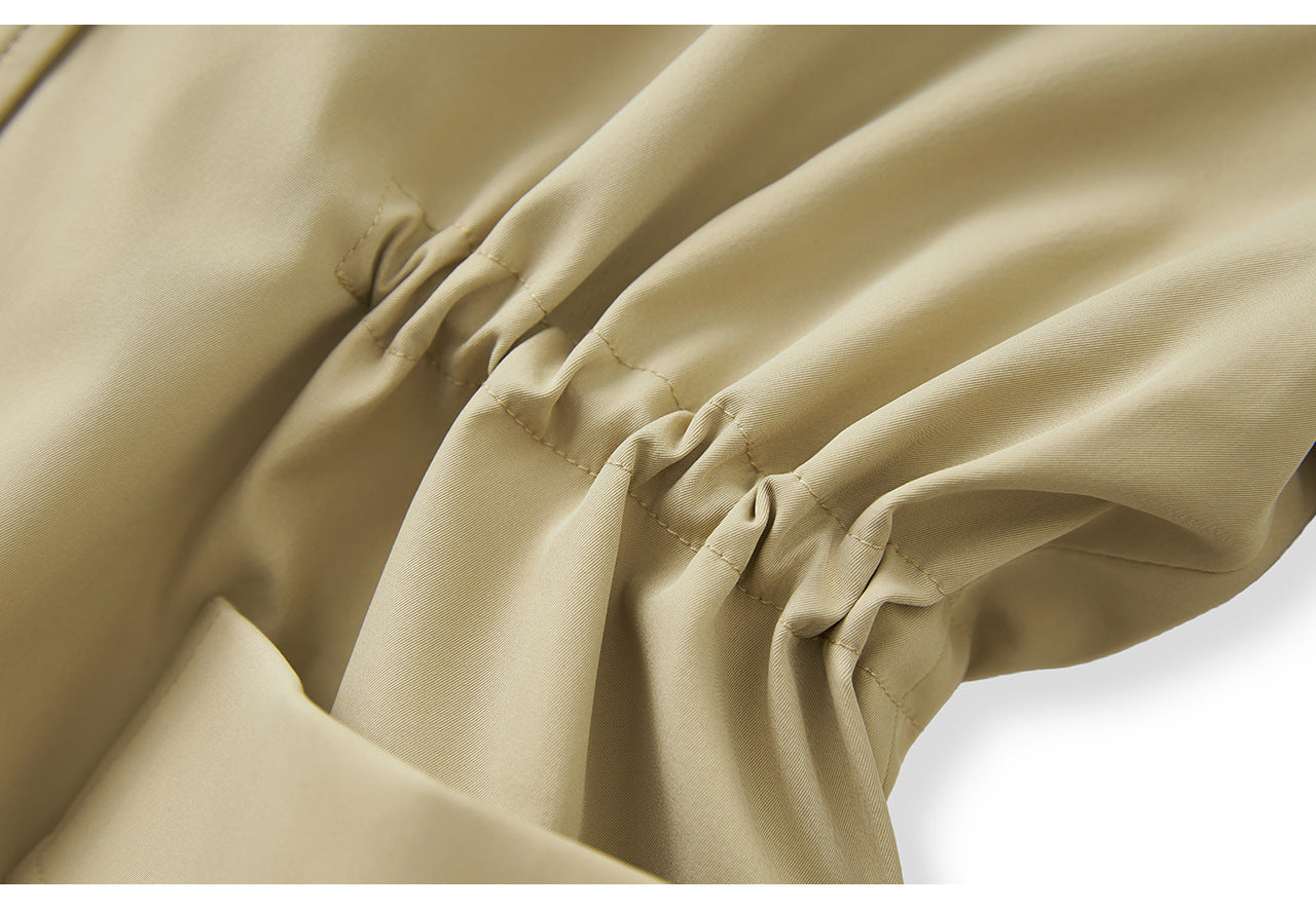 25ss A cinched waist and elegant commuter trench coat