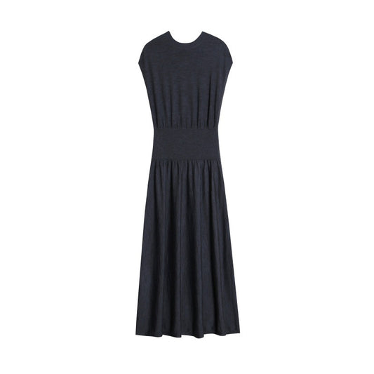 25ss Sleeveless wool knitted dress for spring and summer