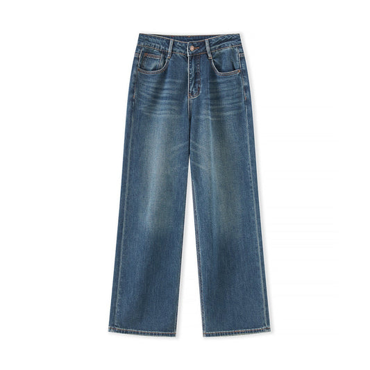 25ss Four-sided washable Tencel casual high-waisted wide-leg pants