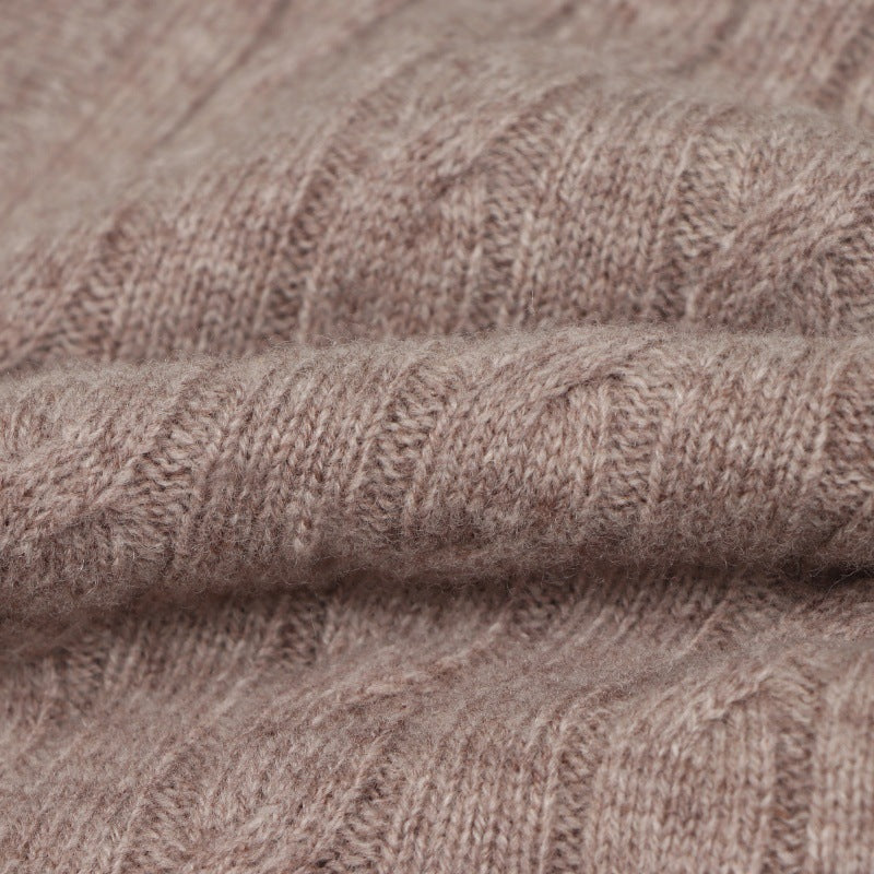 25ss polo neck wool sweater for autumn and winter