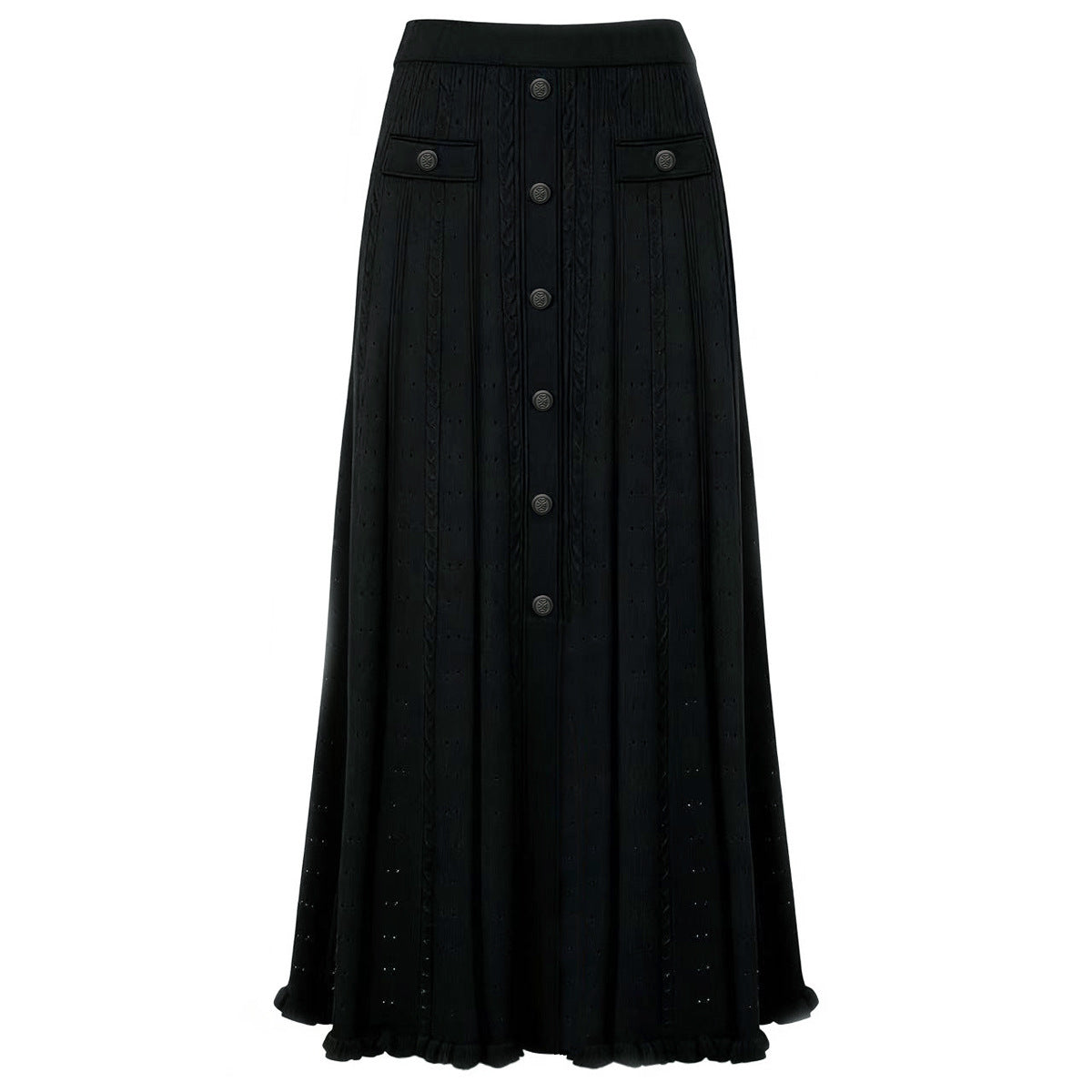 25ss Spring and Autumn fashion knitted suit dress