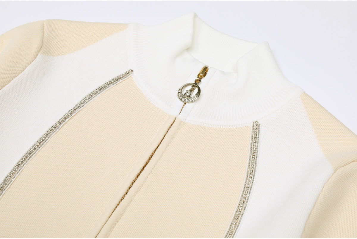 25ss Spring and Autumn Knitted Chanel-style set
