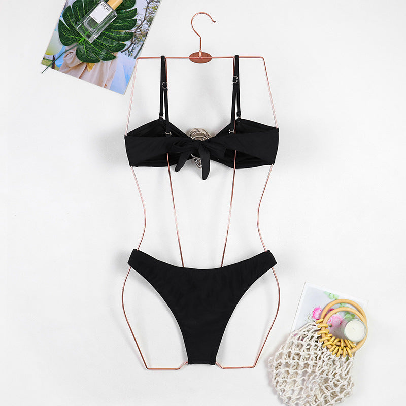 25SS European and American sexy two-piece swimsuit women