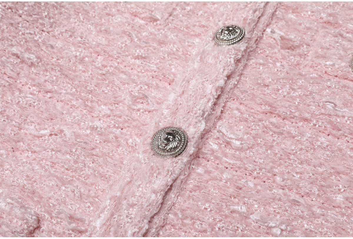 25ss European and American autumn and winter chanel-style jackets