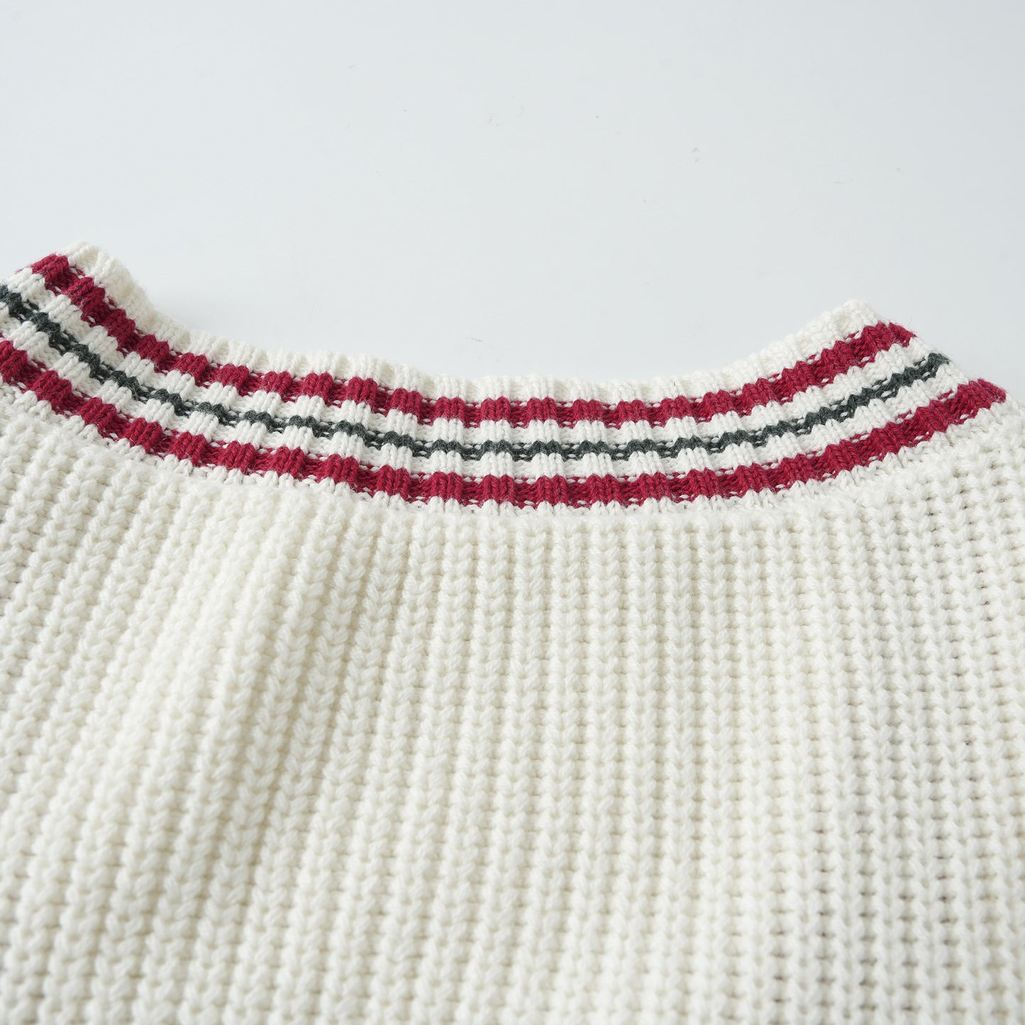 25ss Autumn V-neck chanel-style loose knitted cardigan