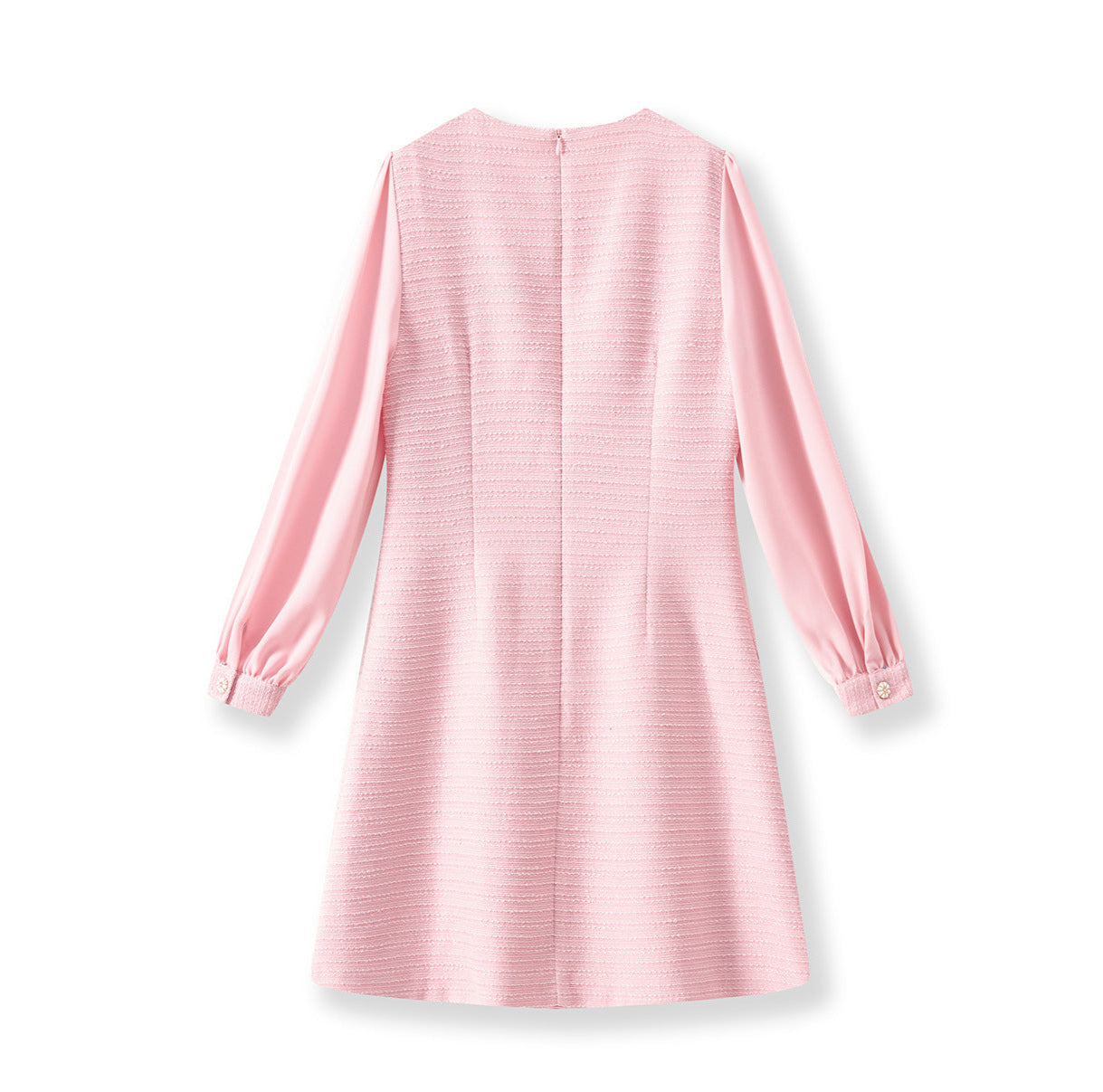 25ss Chanel style A-line tweed dress