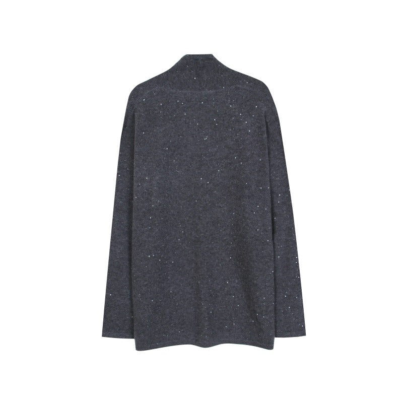 25ss Elegant wool cardigan for autumn and winter