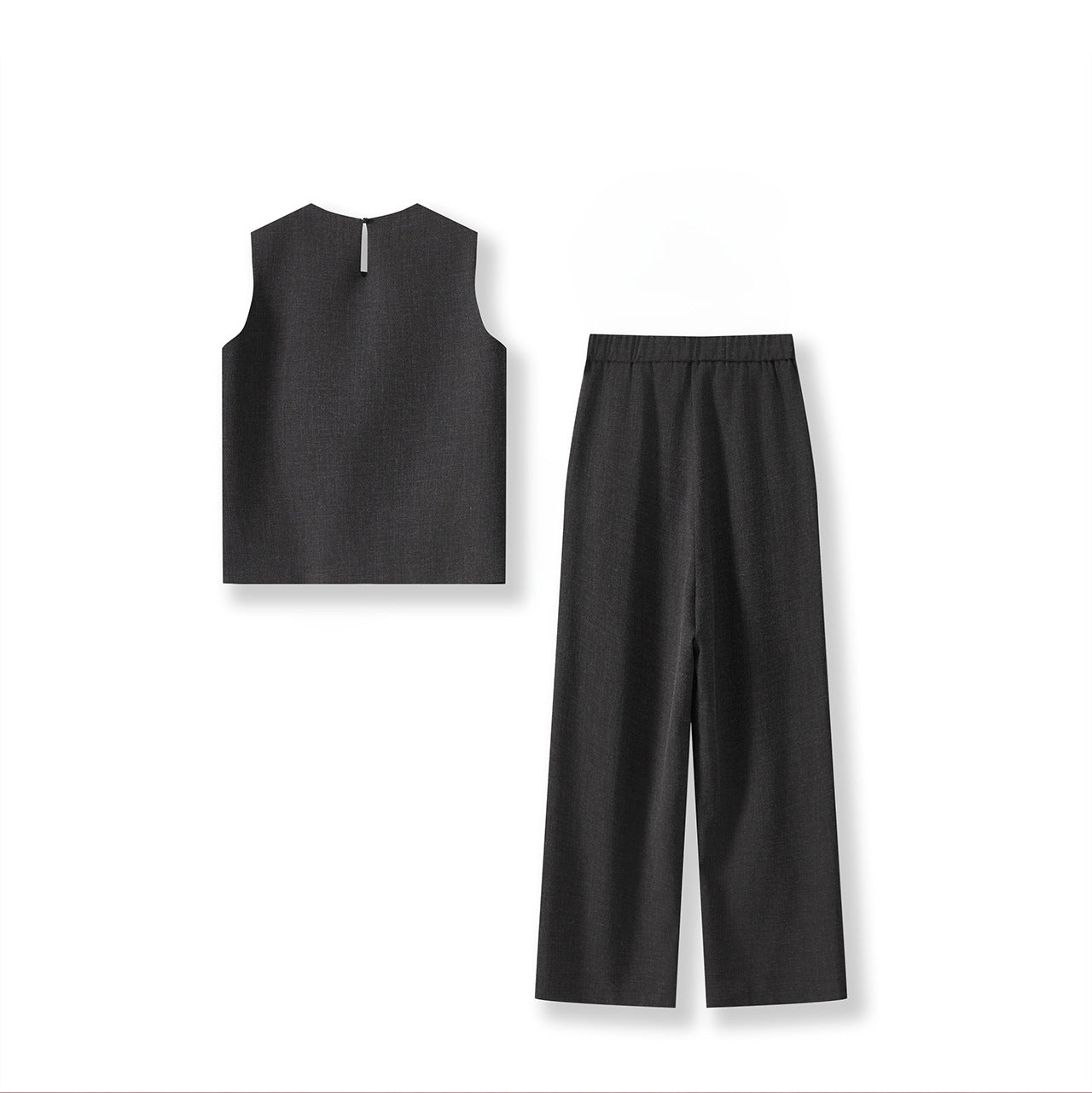 25ss A light luxury and niche two-piece vest and top set