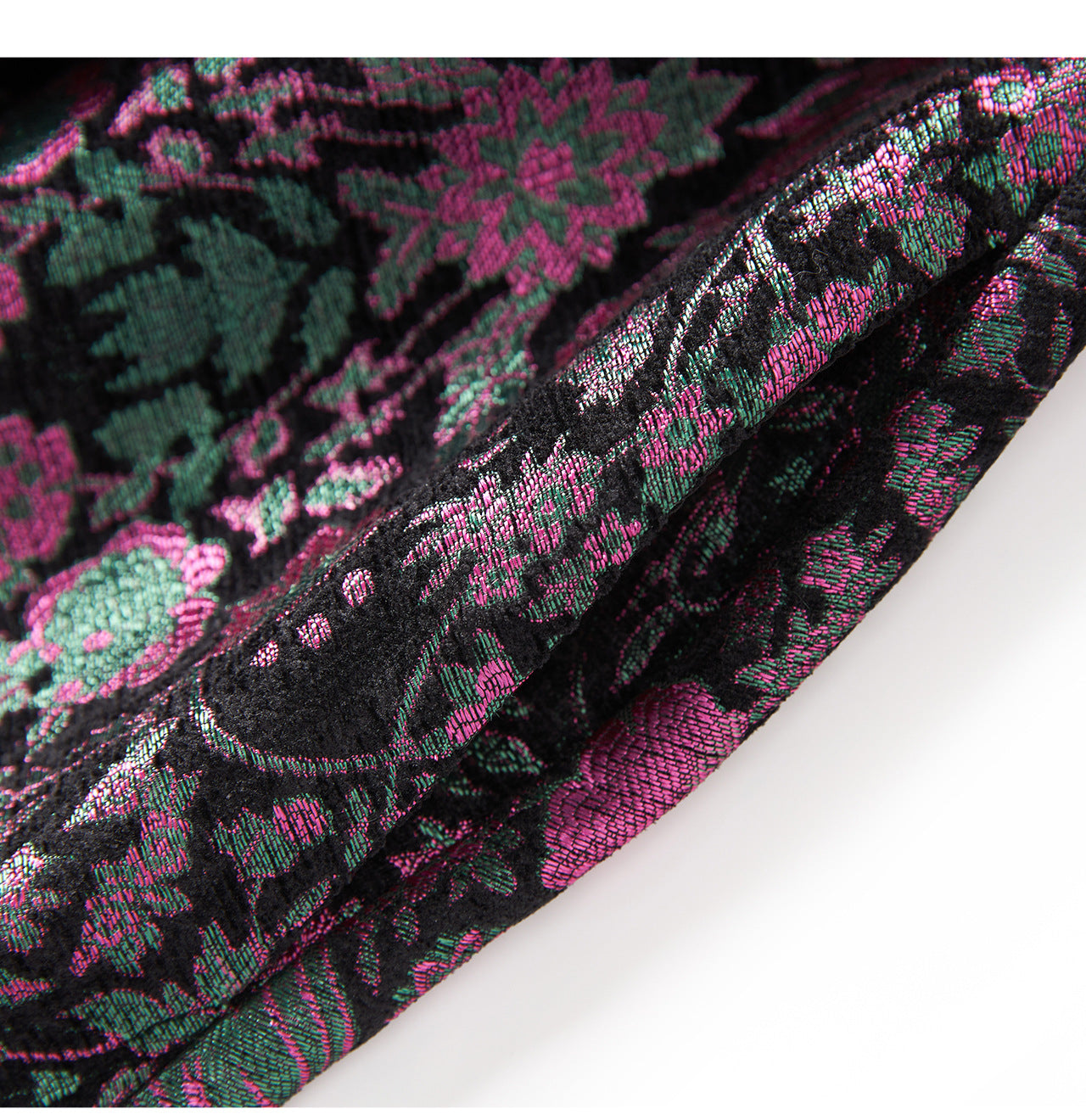 25ss Chenille jacquard fake two dresses