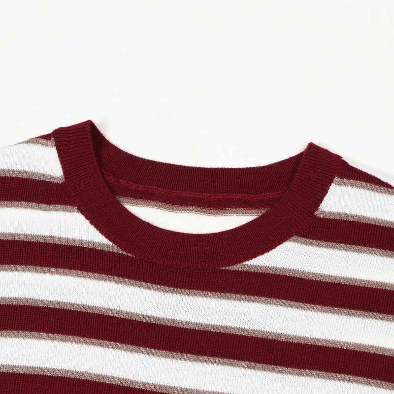 25ss Old Qianfeng Spring and Summer wool knitted sweater