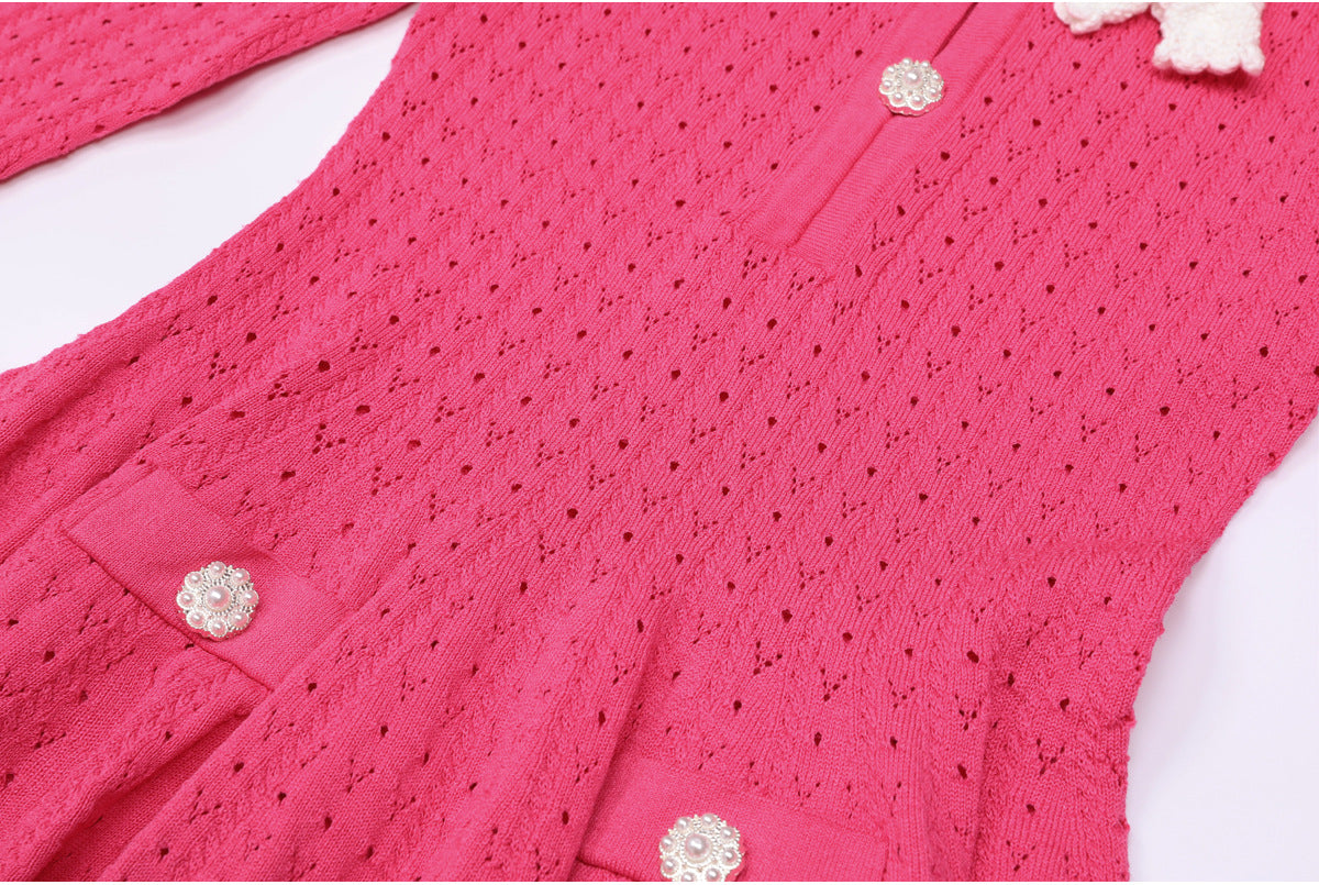 25ss European and American autumn slimming dresses