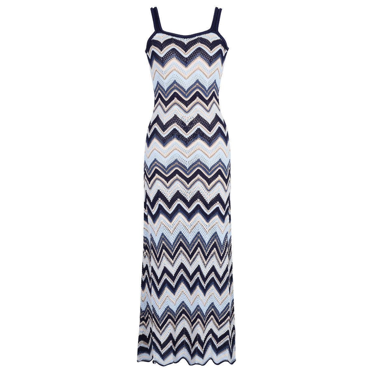 25SS A slimming halter embroidered dress for a socialite