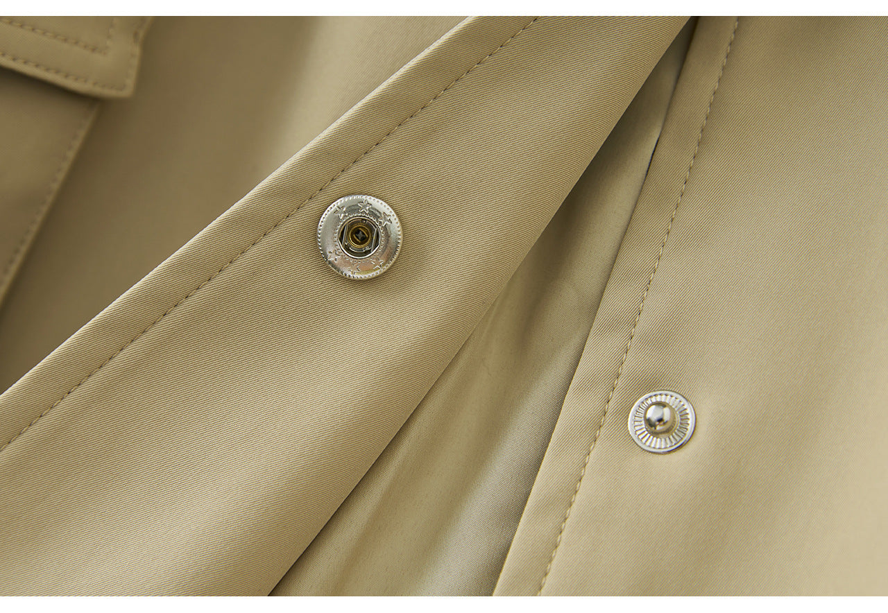 25ss A cinched waist and elegant commuter trench coat