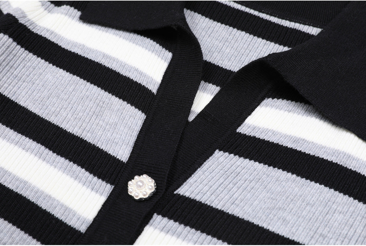 25ss Spring and Autumn fashion classic coat knitted sweater
