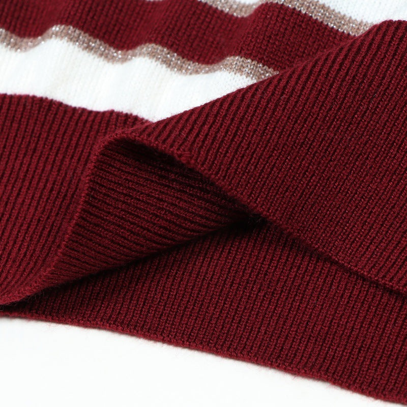 25ss Old Qianfeng Spring and Summer wool knitted sweater