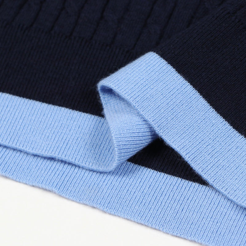 25ss Two woolen knitted pieces for the autumn and winter vacation
