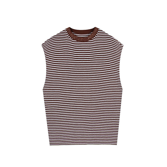 25ss Old Qian style knitted fashion casual suit