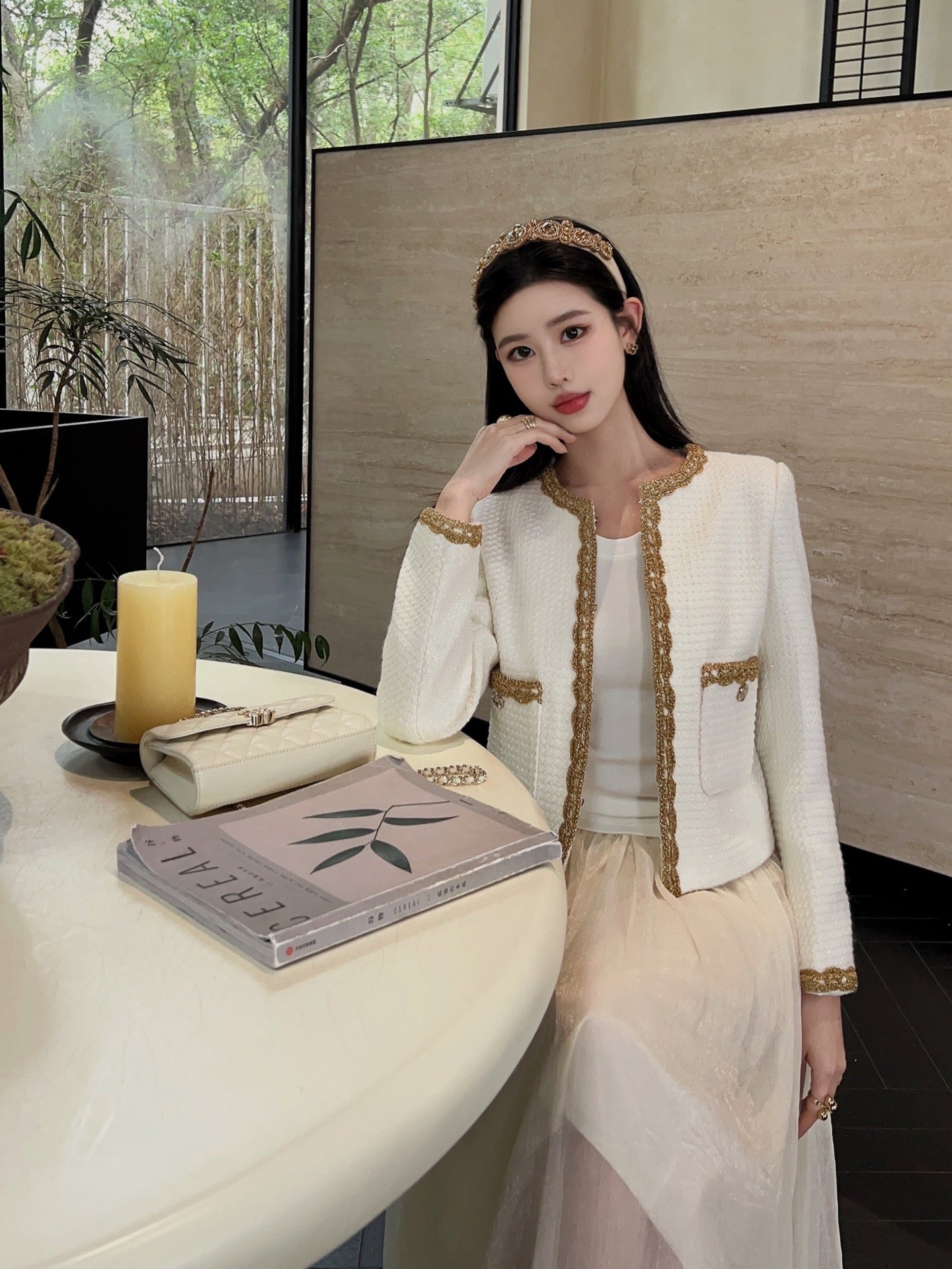 H 25SS The new trim design small coat